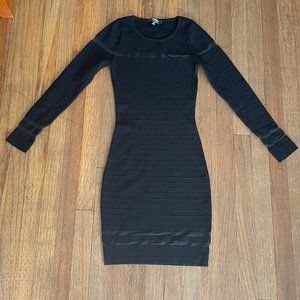 Hera Collection Form-Fitting Black Dress Size S/M